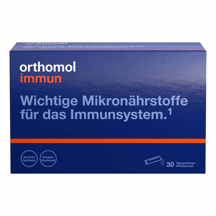 Orthomol Immun Direktgranulat Orange, 30 St