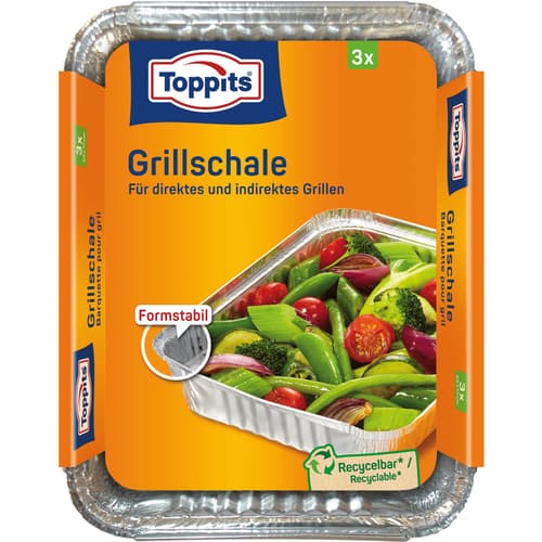 Toppits Grillschale