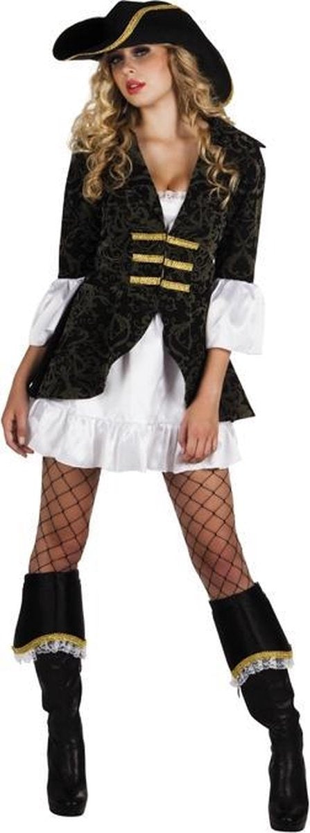 Piratenpak Dames Zwart