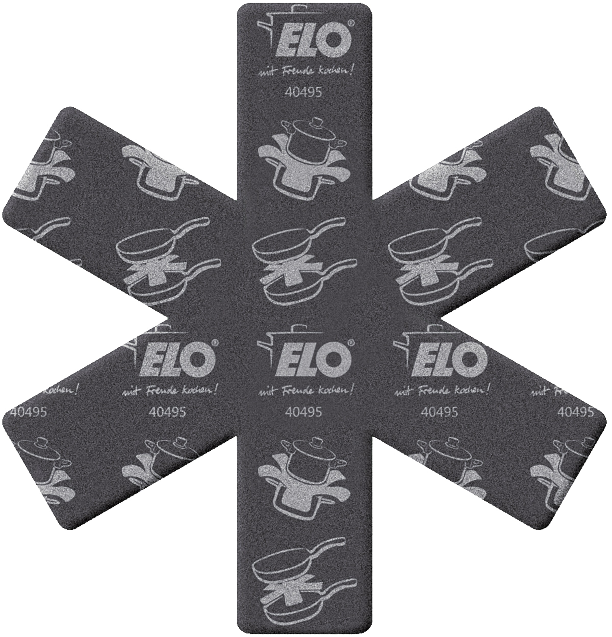 Elo Bratpfanne »Save+ 28cm« Aluminium 1 Bratpfanne, 1 Stapelschutz, 1 Stk. tlg. Induktion