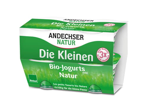 Andechser Die Kleinen BIO Jogurts Natur 3.8% 4x100g