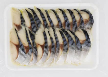 Seaconn Shime saba in Scheiben