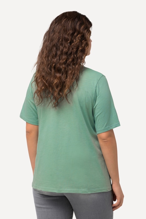 T-Shirt, Kaviarperlchen, Ananas, Rundhals, Halbarm
