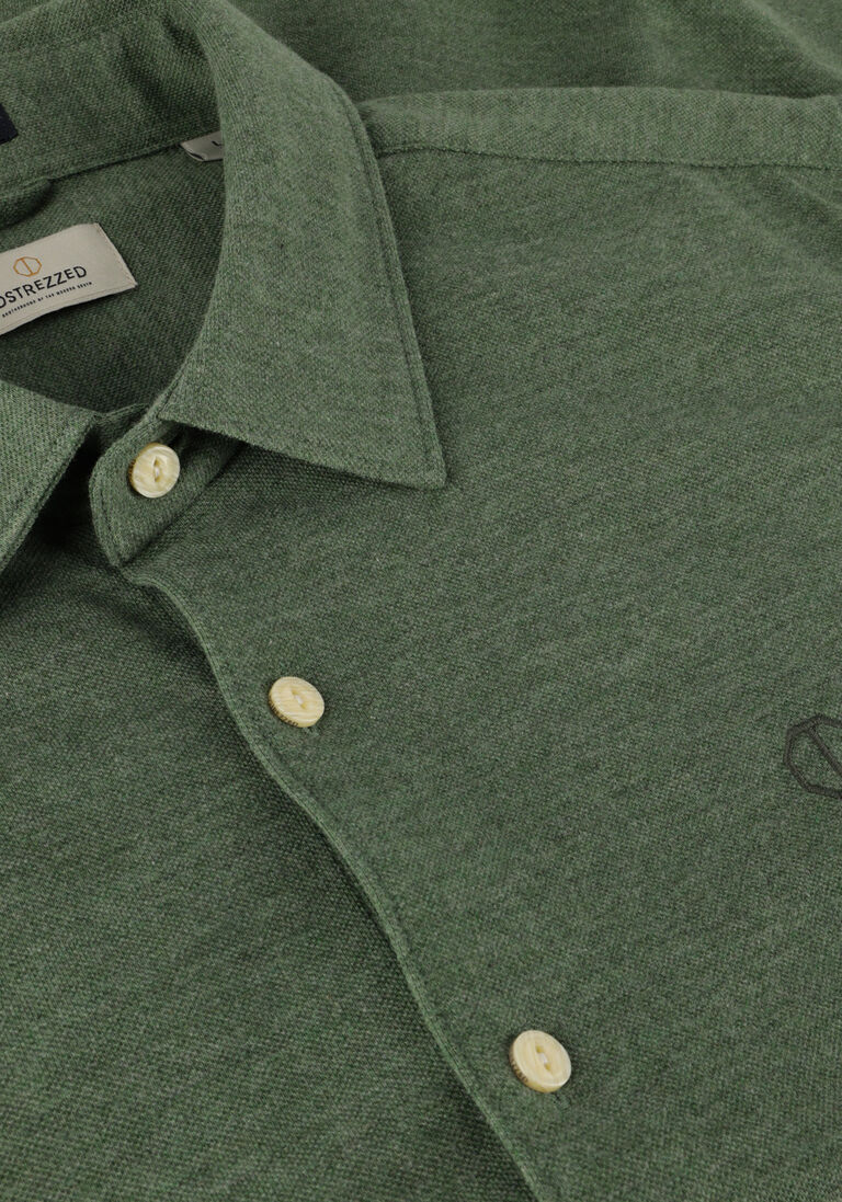 DSTREZZED groene dstrezzed casual overhemd ds_layton shirt