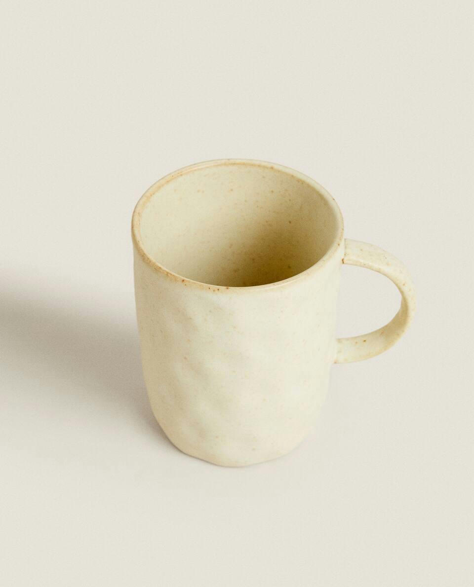 CANECA DE CERÂMICA TEXTURIZADA