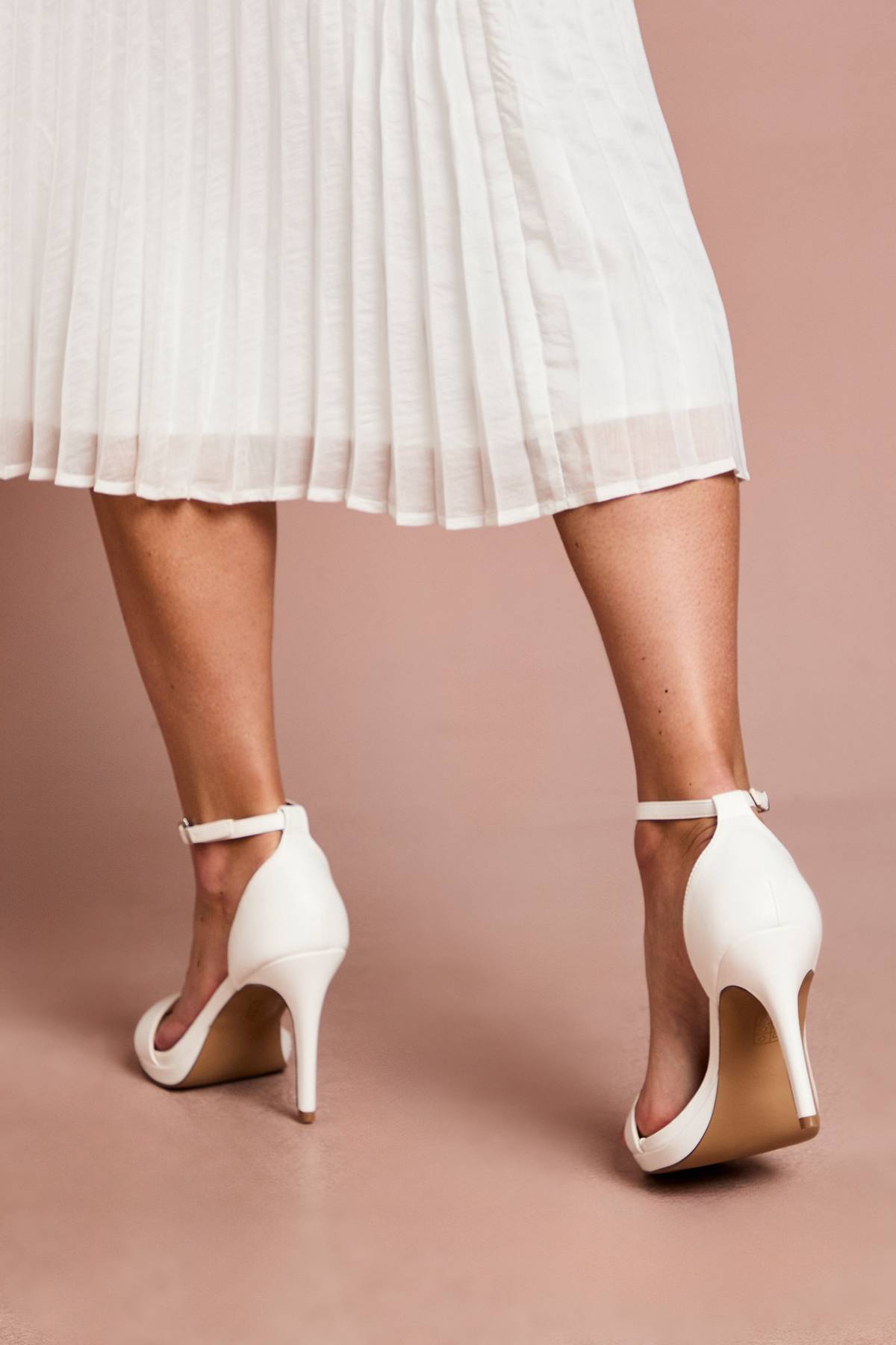 Coast Sandales De Mariée Talia À Talons Hauts Et Plateforme En Synthétiquecuir