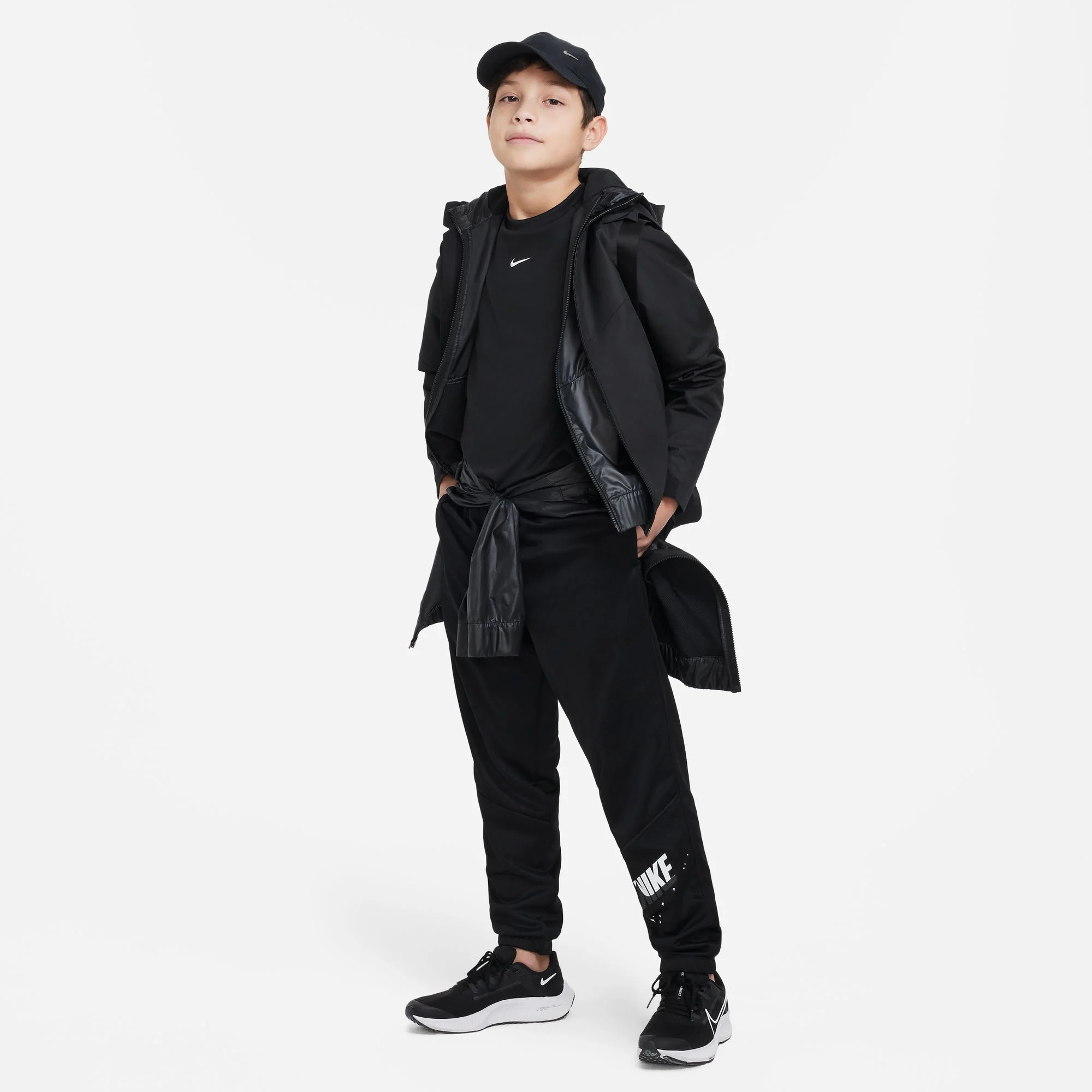 Nike Big Kids T-shirt Garçons - Noir