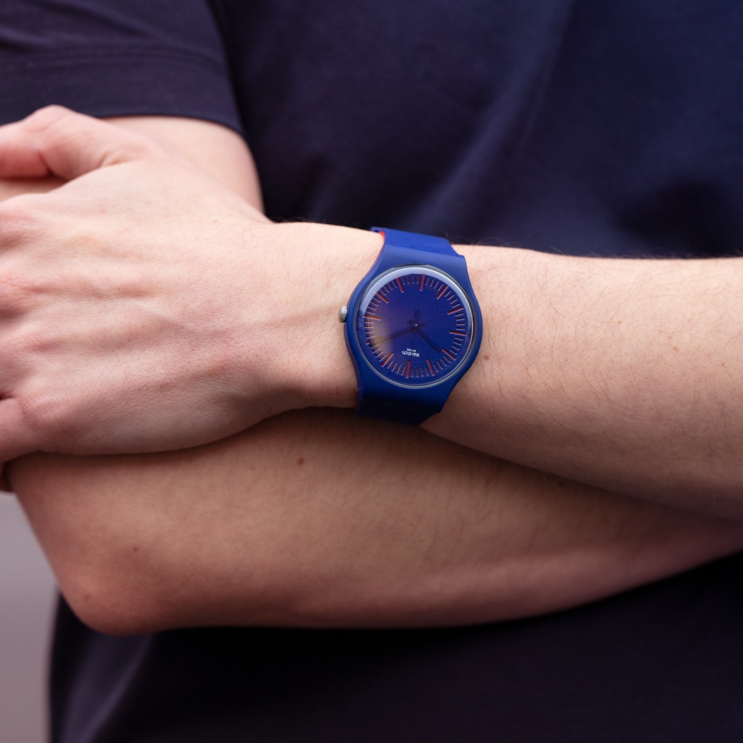 Swatch Original 41 Bluenred