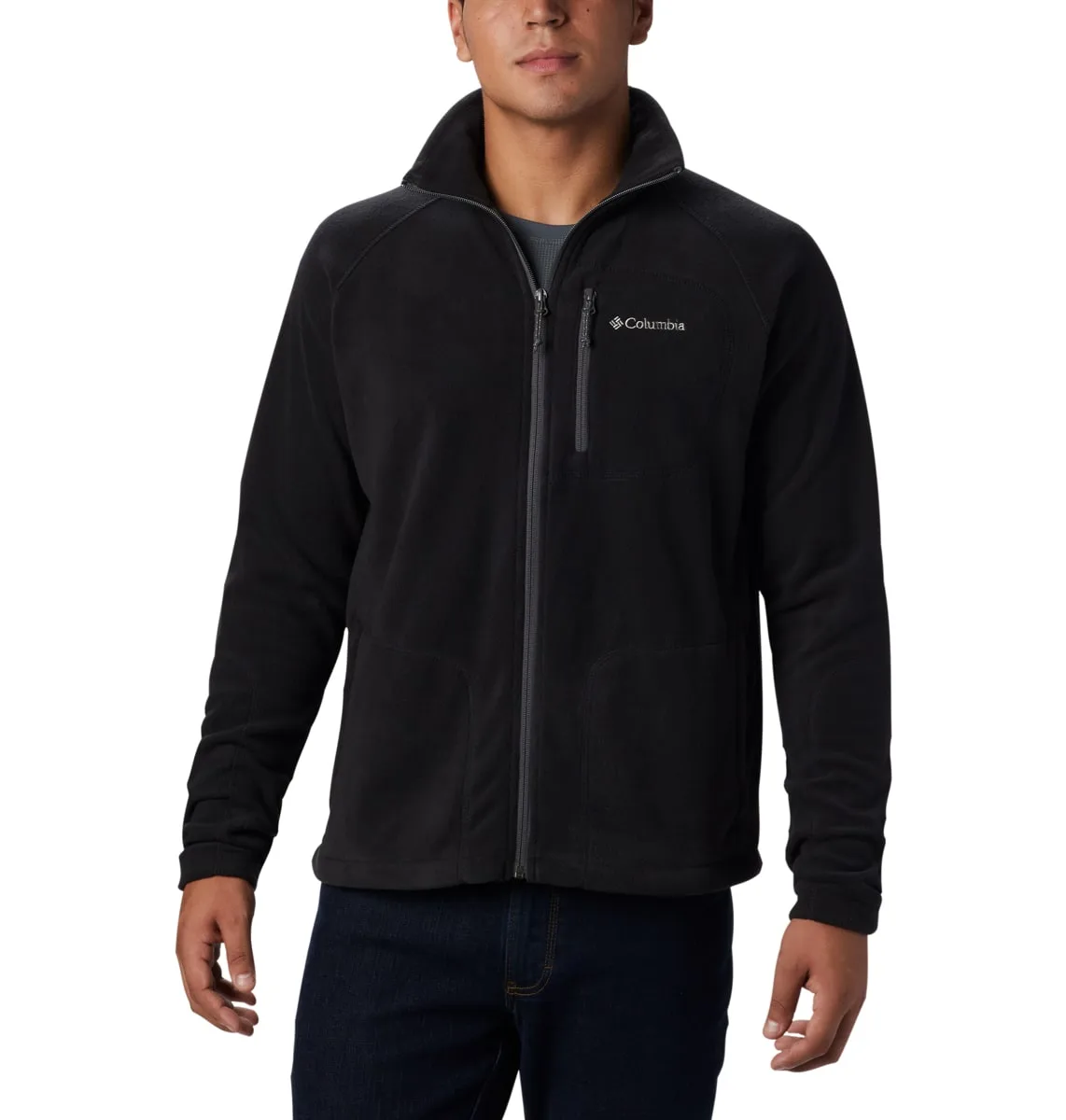 Columbia Fast Trek Ii Full Zip Fleece Black