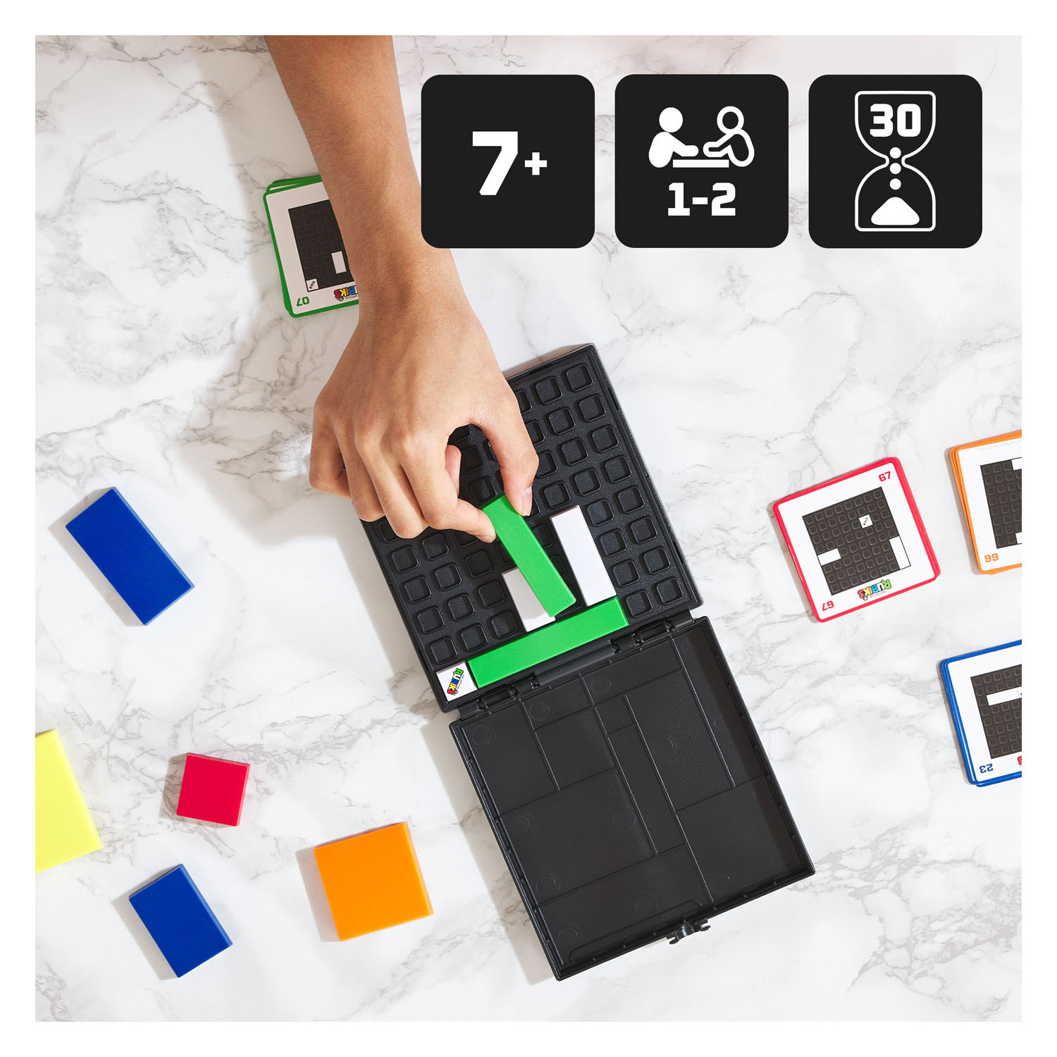 Rubik's Gridlock Mondrian Bordspel