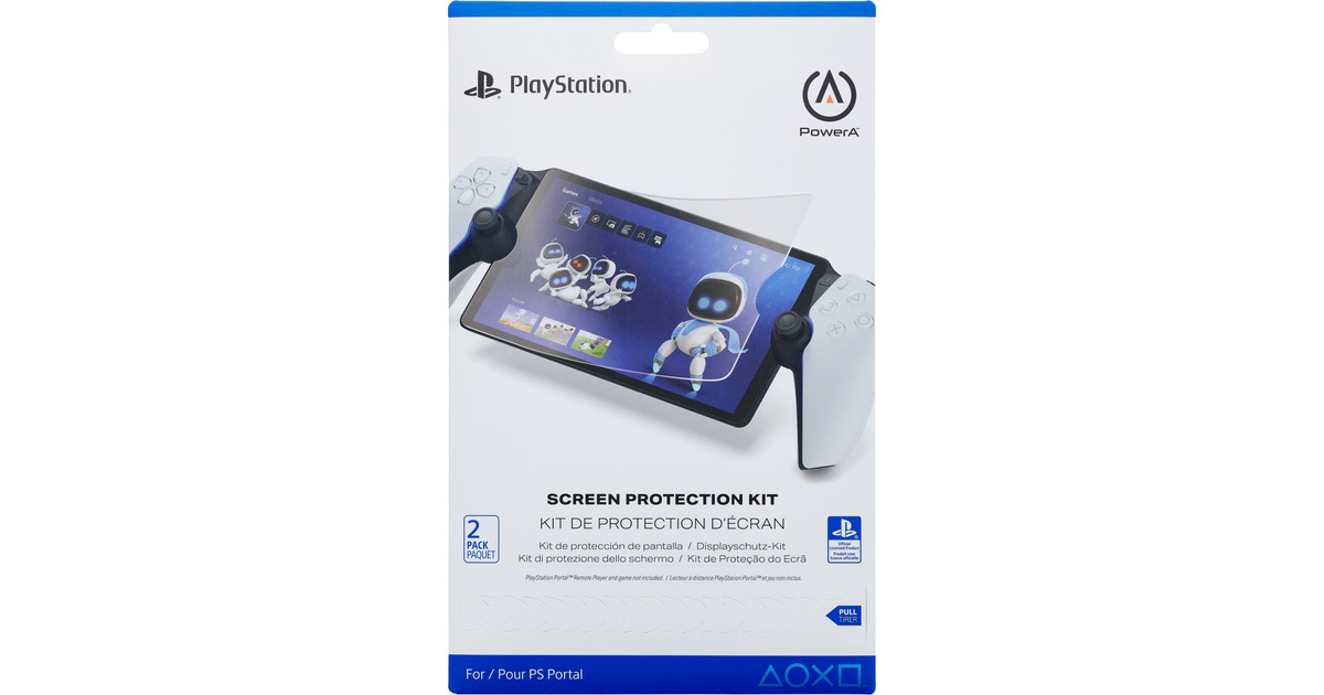 PowerAScreen Protection Kit for PlayStation Portal Remote Player screenprotector