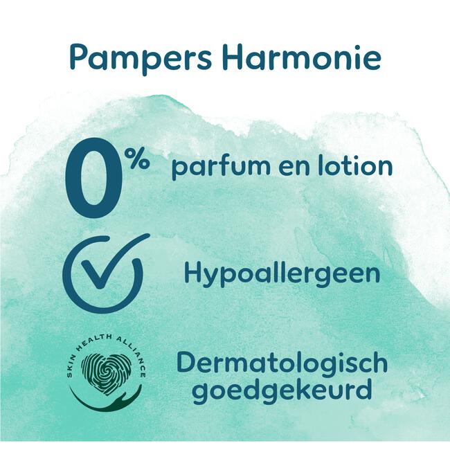 Pampers Harmonie Trio Pack Luiers Maat 2 4-8 KG 144 stuks