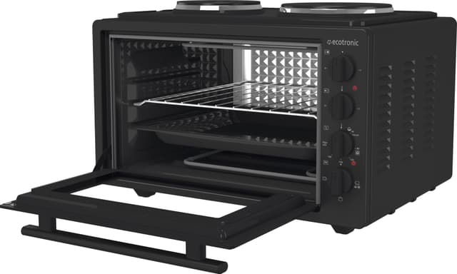 Ecotronic bordkomfur med miniovn EBK423B2 (sort)