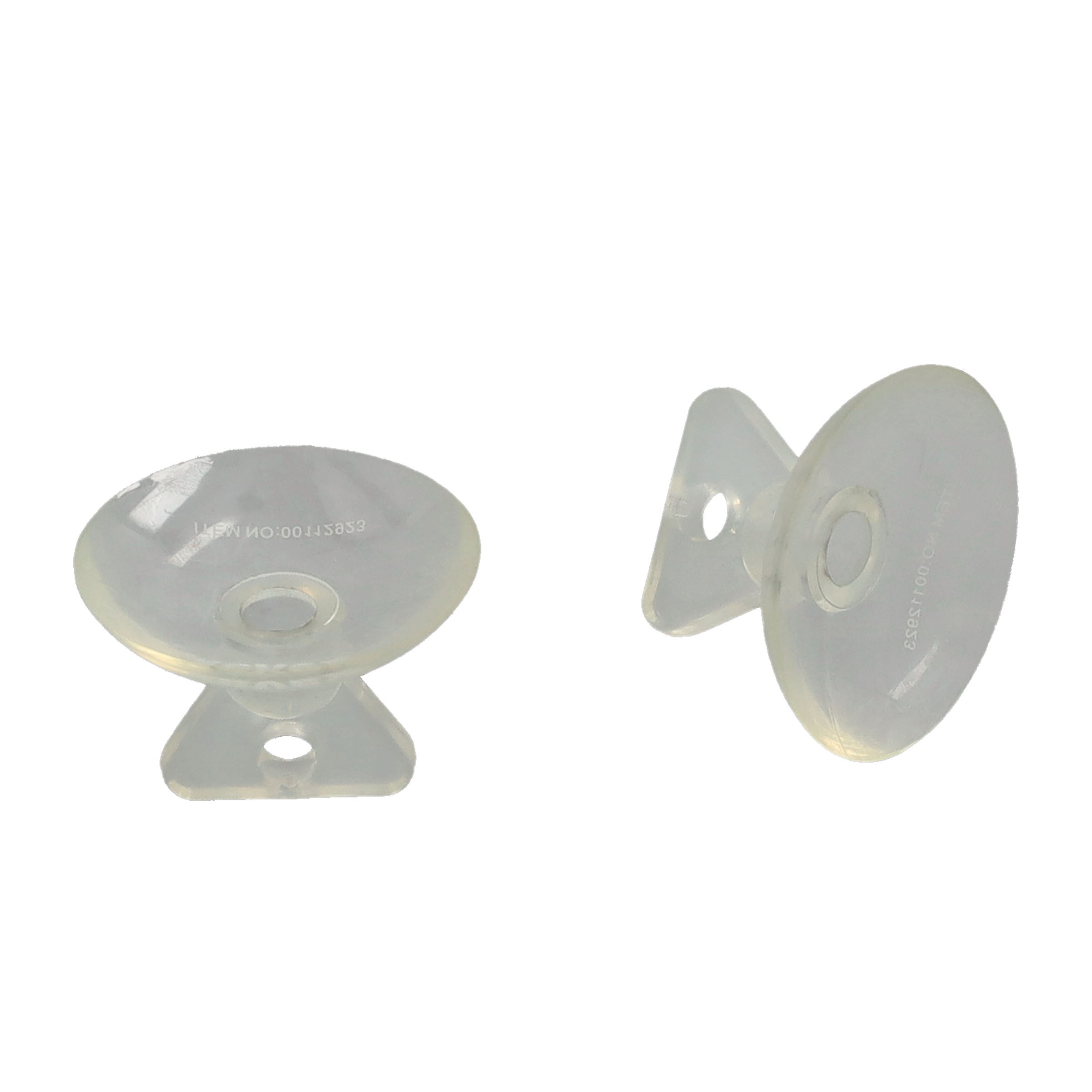 (2er Set) Ø35mm Leuchtmittel Saugnapf für Lampen Sockel MR16 / GU10 / GX53 / R30 / R40 / PAR20 (00112923) - Transparent
