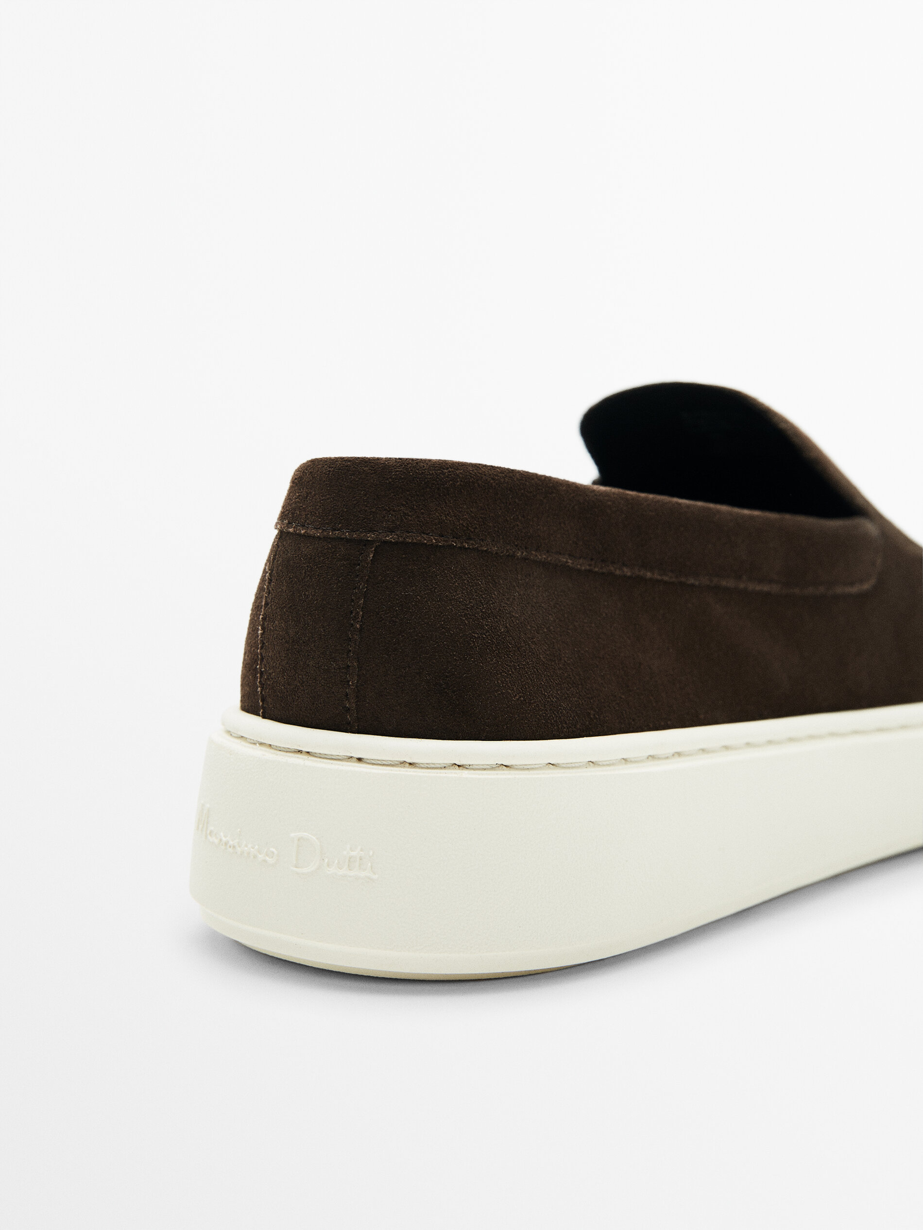 Mocassins macios marrons - TAUPE