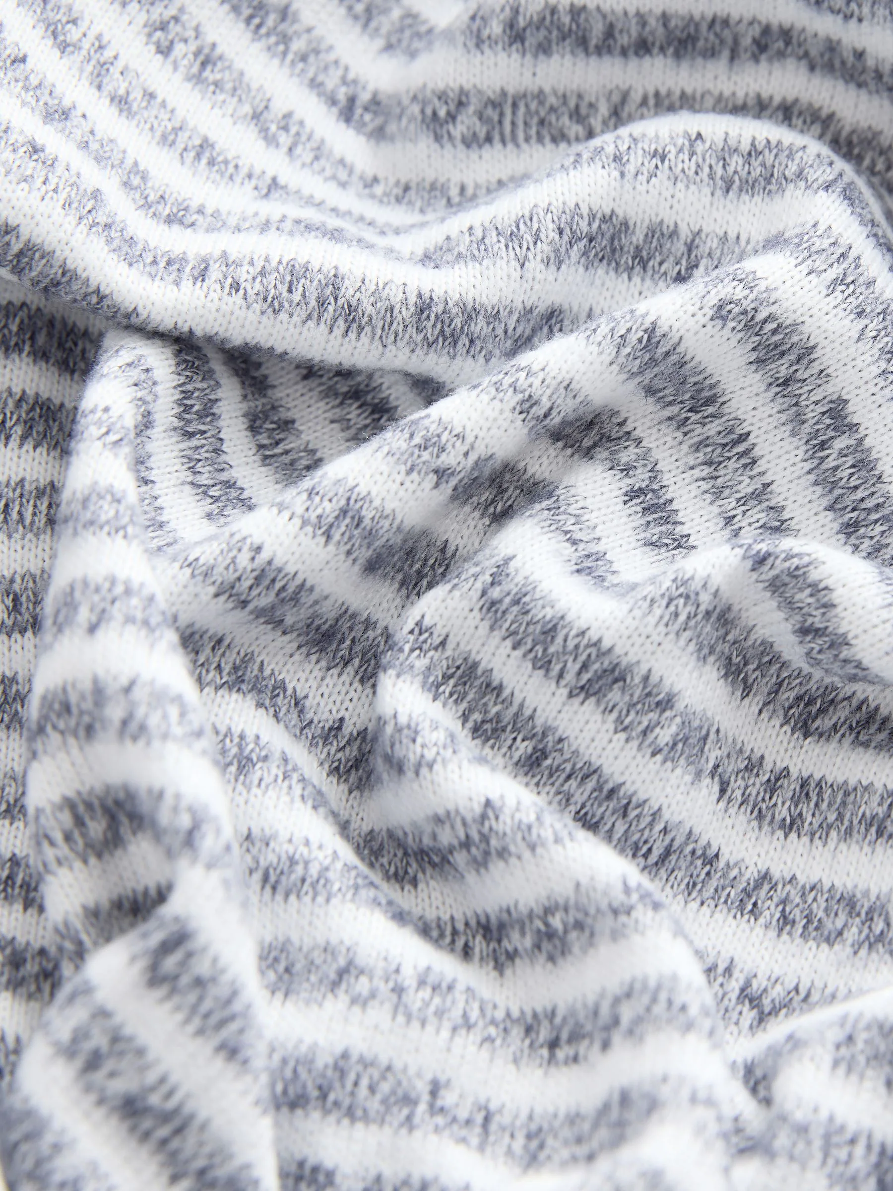 Grijze streep - Cosy Lightweight Dressing Gown