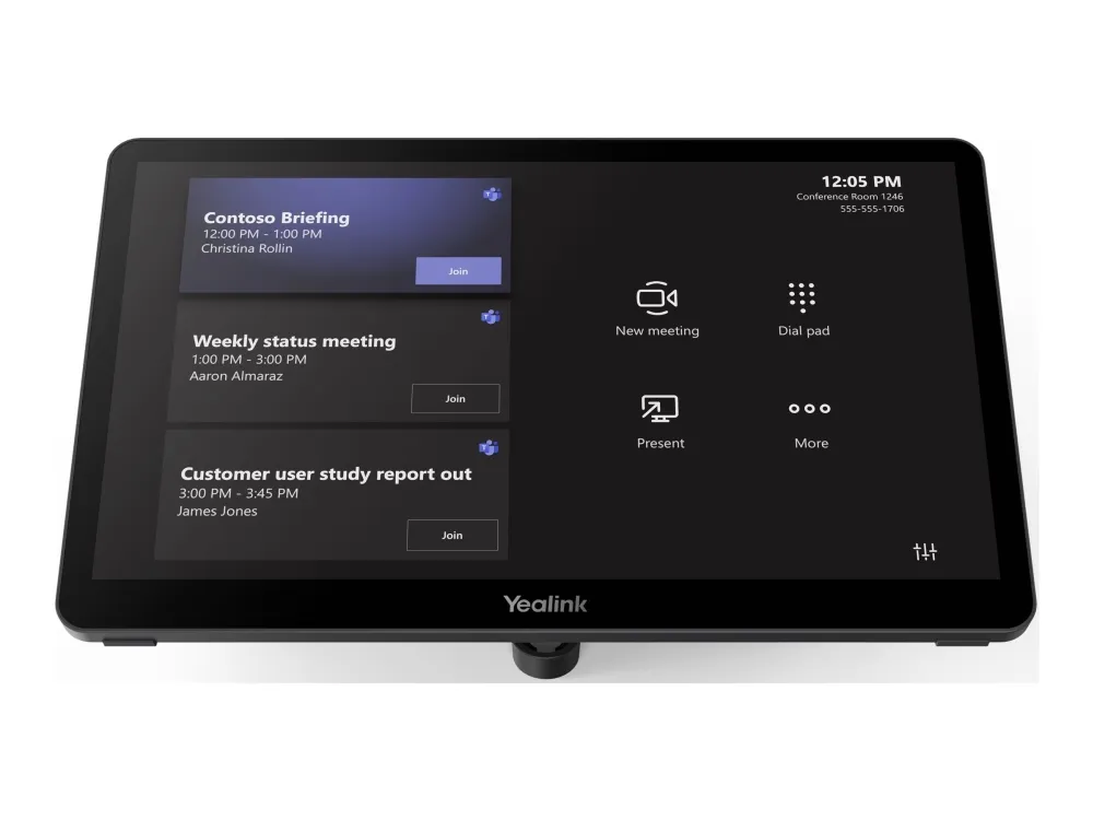 Yealink MTouch Plus - Berøringspanel - display - LCD - IPS - 11.6