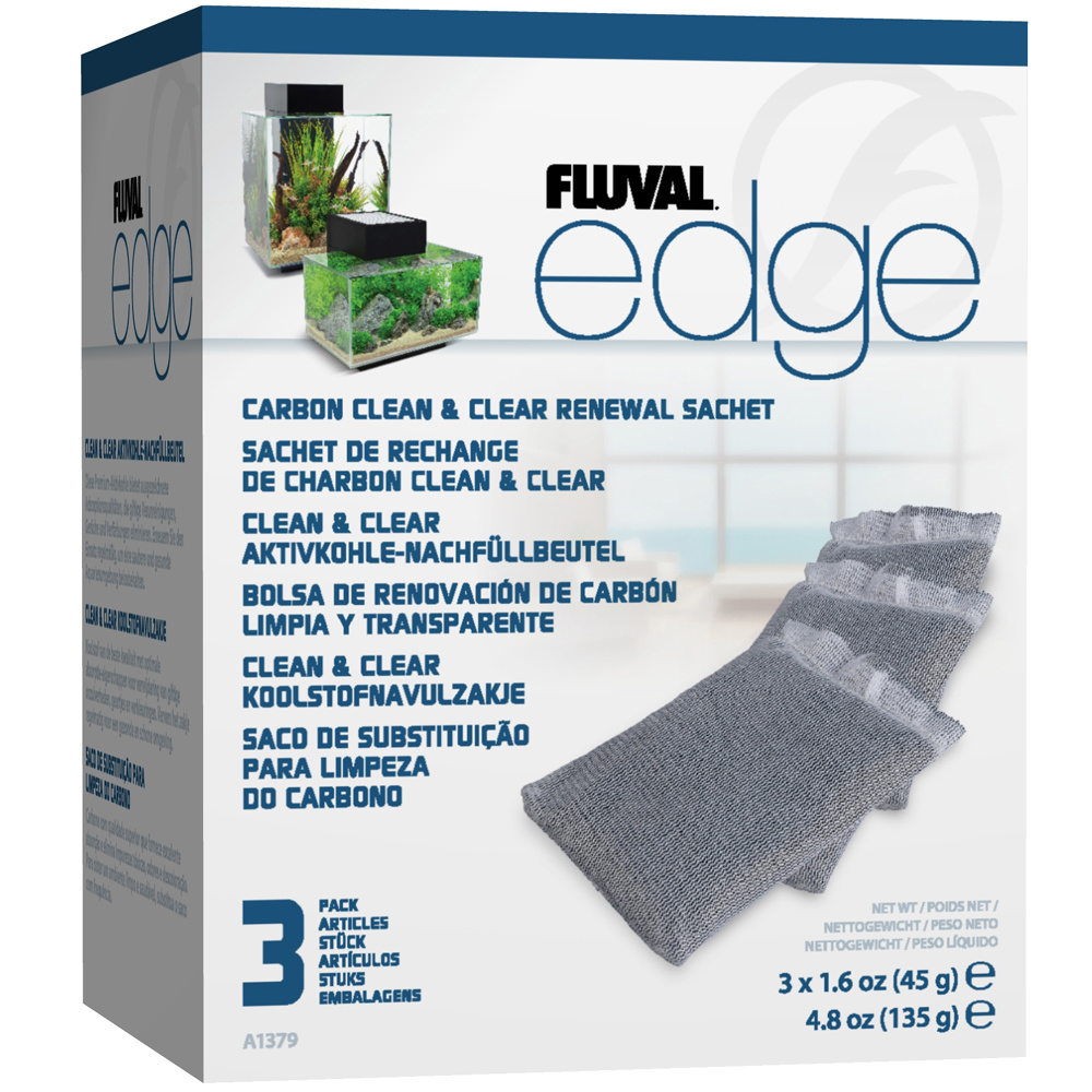 Fluval Edge Koolstoffilter | Koolstofnavulzakjes