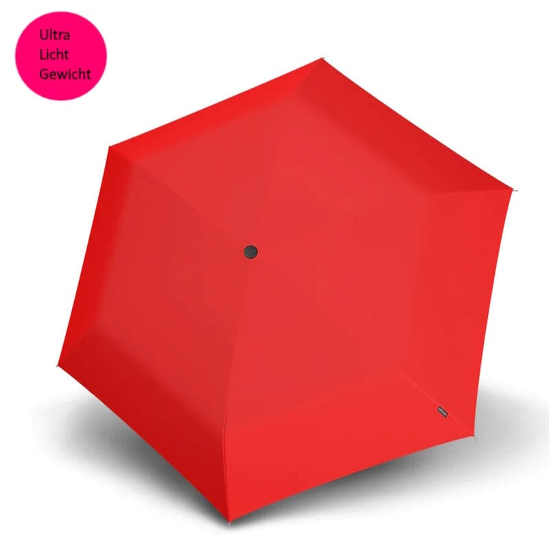 Knirps US050 Ultra Lichtgewicht Paraplu Red