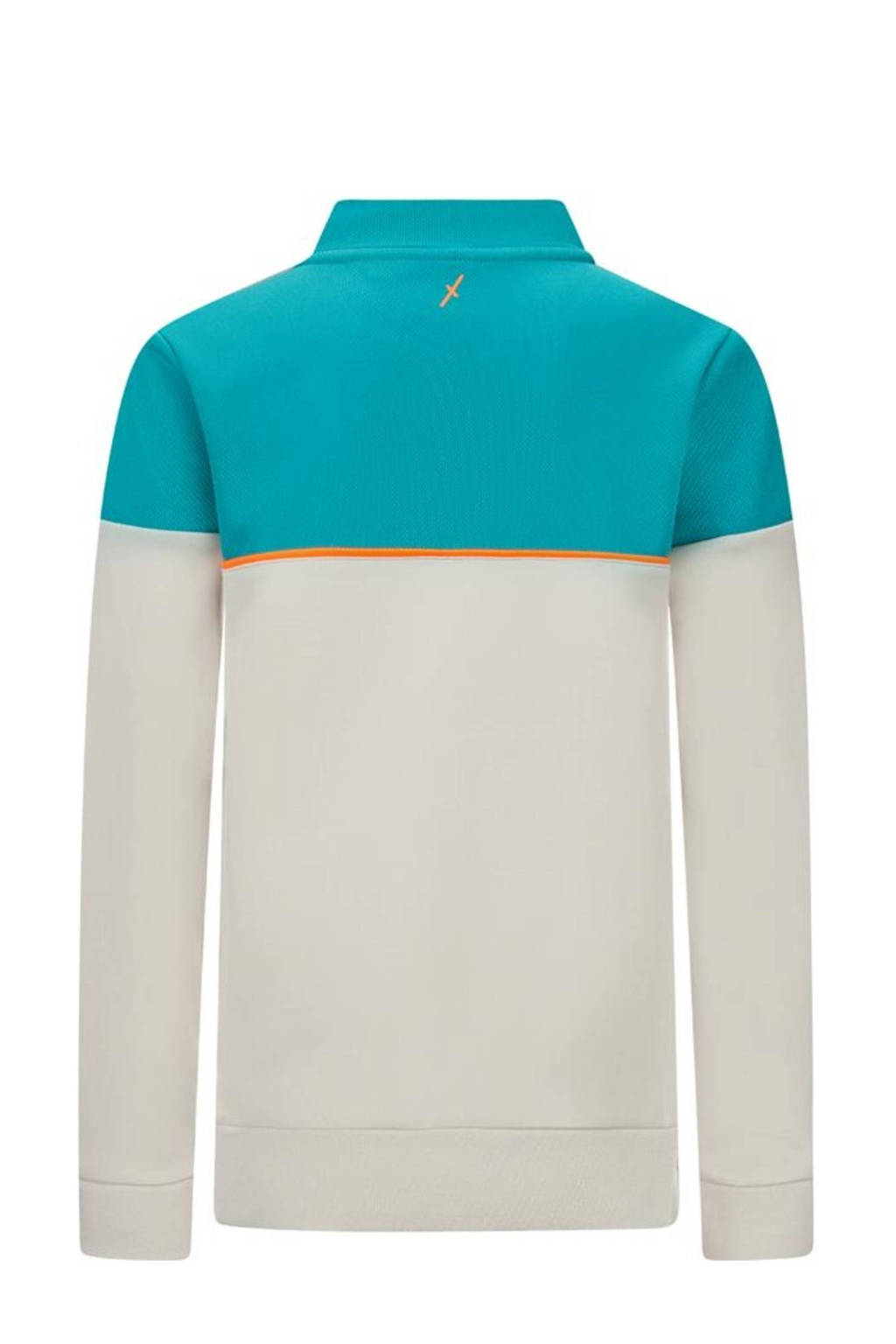 Retour Jeans sweater Driver ecru/groen