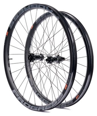 Paire de roues  Progress EB:01 Nexo Mullet | Boost 15x110/12x148mm | 6 Trous | Sram XD