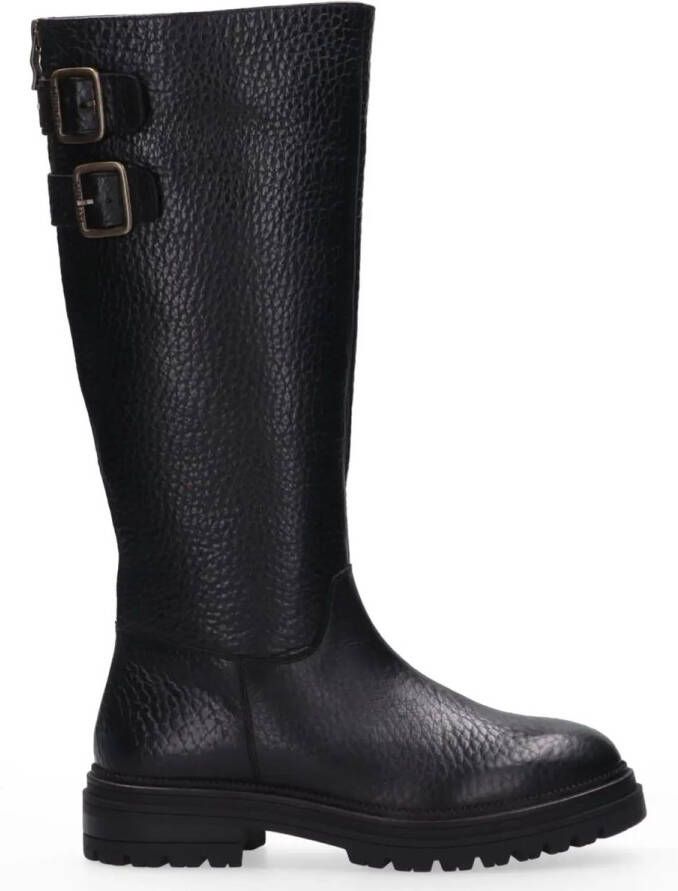 Maruti Briony Leather black laars Kleur Zwart)