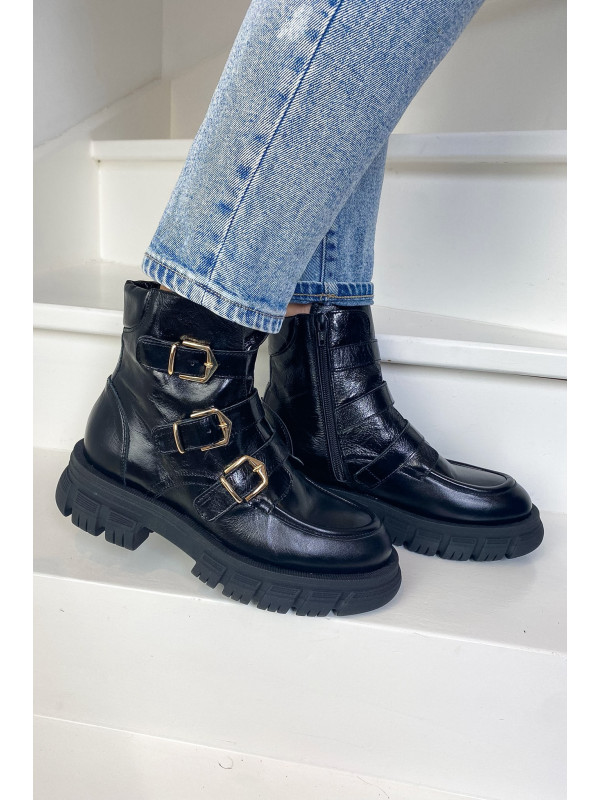 Bottines E666E4 Mino Nero - Semerdjian