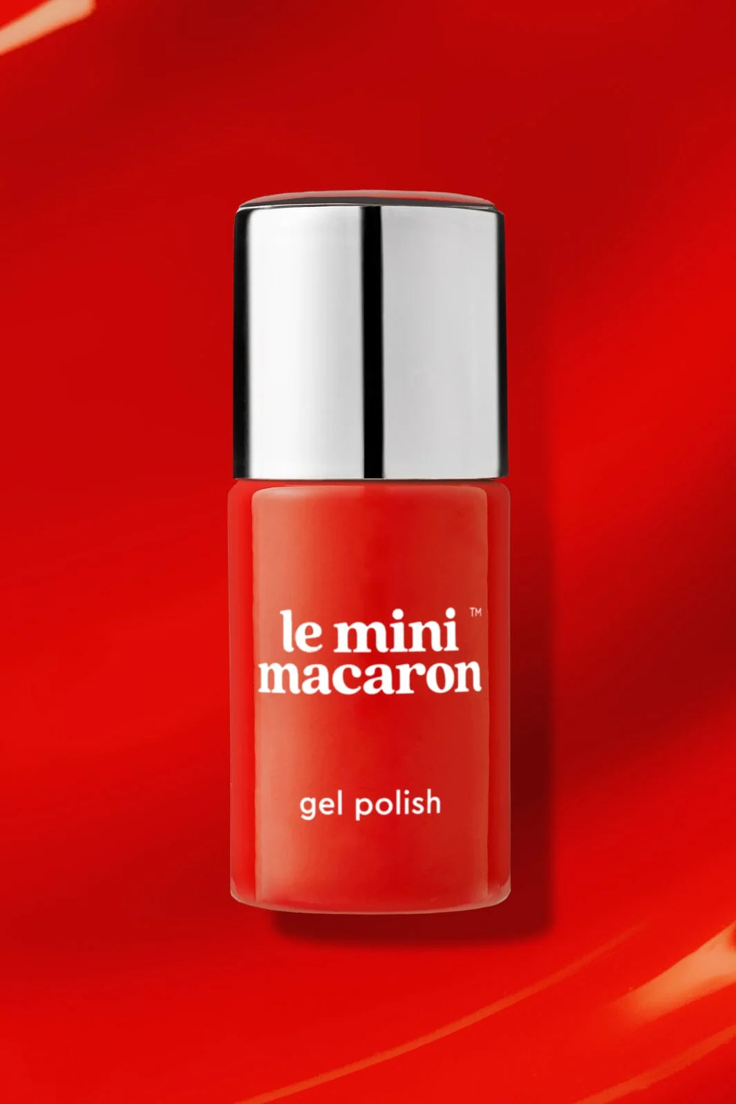 Le Mini Macaron Gel Polish retro red