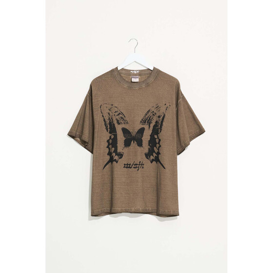 Misfit Dream Less Os Tee Chocolate Women SU24
