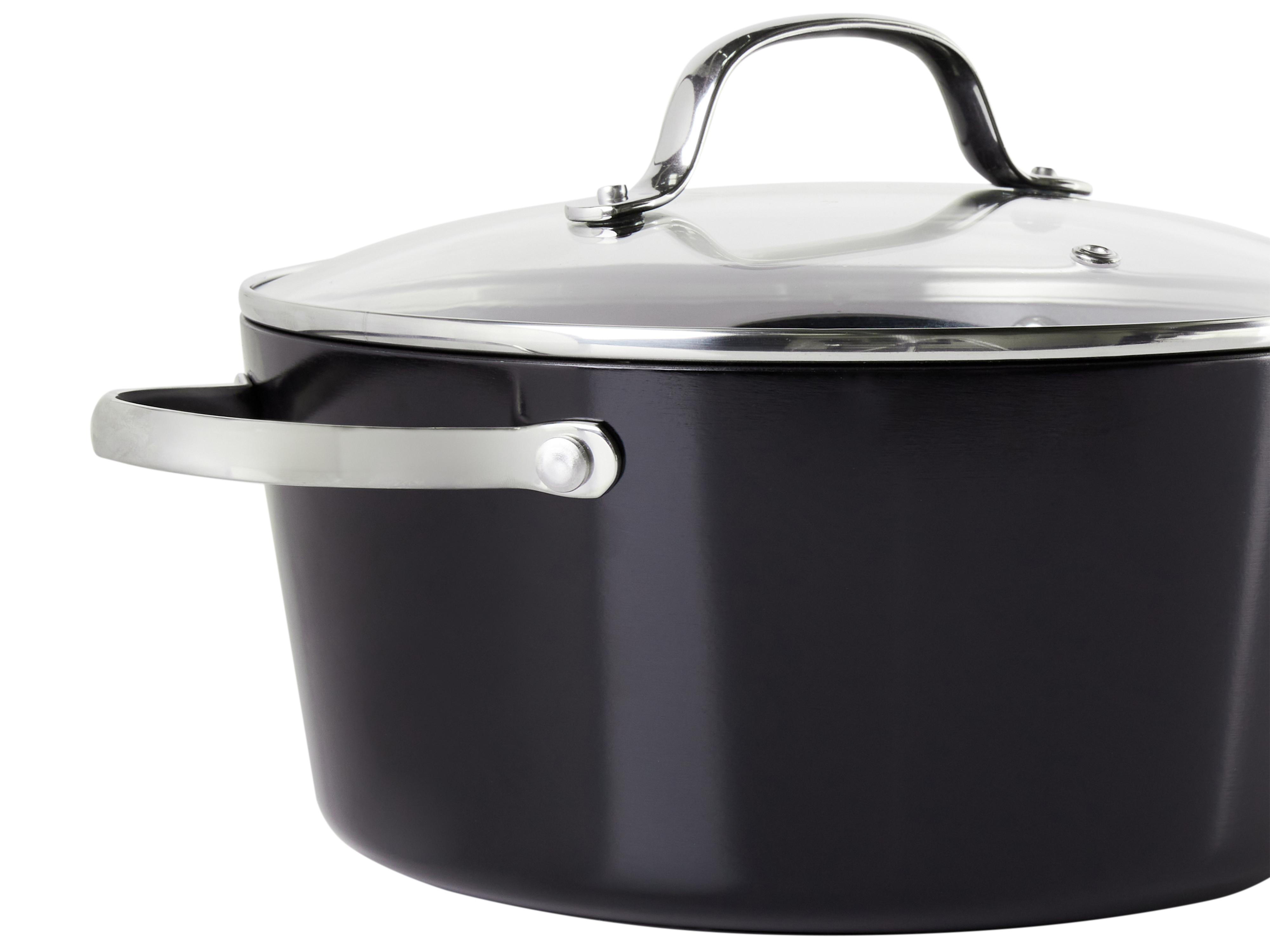 10-delige pannenset ELITE PRO Zwart