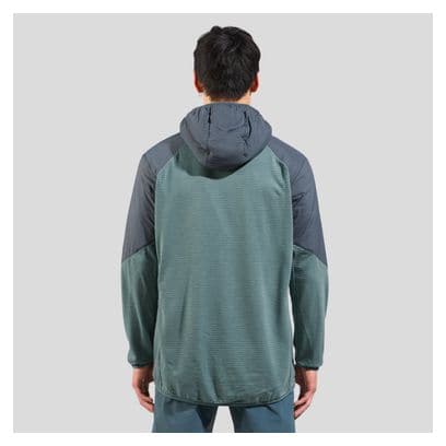 Veste Hybride Odlo Ascent Gris/Bleu