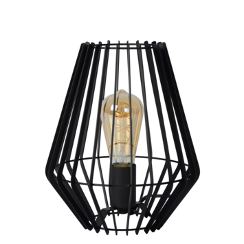 Lucide Reda Tafellamp Zwart H 27cm