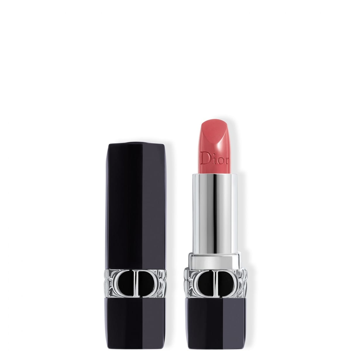 Rouge Dior Rouge Dior Rouge à Lèvres Rechargeable Couleur Couture, 4 finis : Satin, Mat, Métallique et Velours