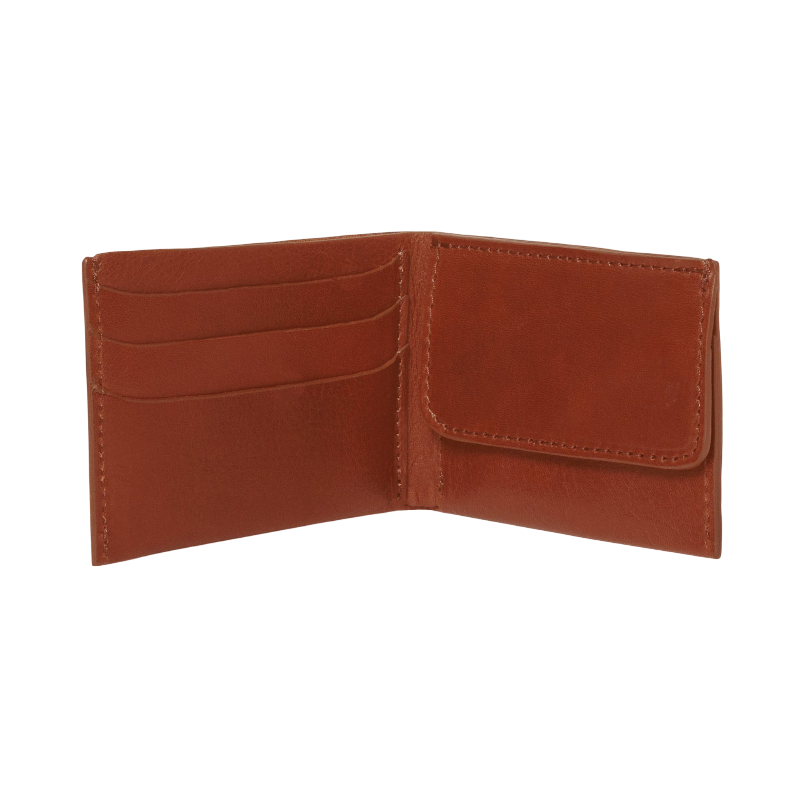 Flaches Portemonnaie Brown