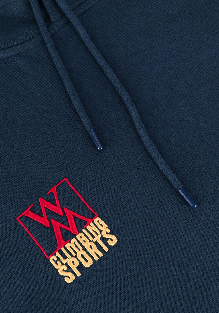 WOODBIRD donkergroene woodbird sweater pope double hoodie