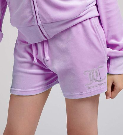 Juicy Couture Shorts - Velours - Lavendel