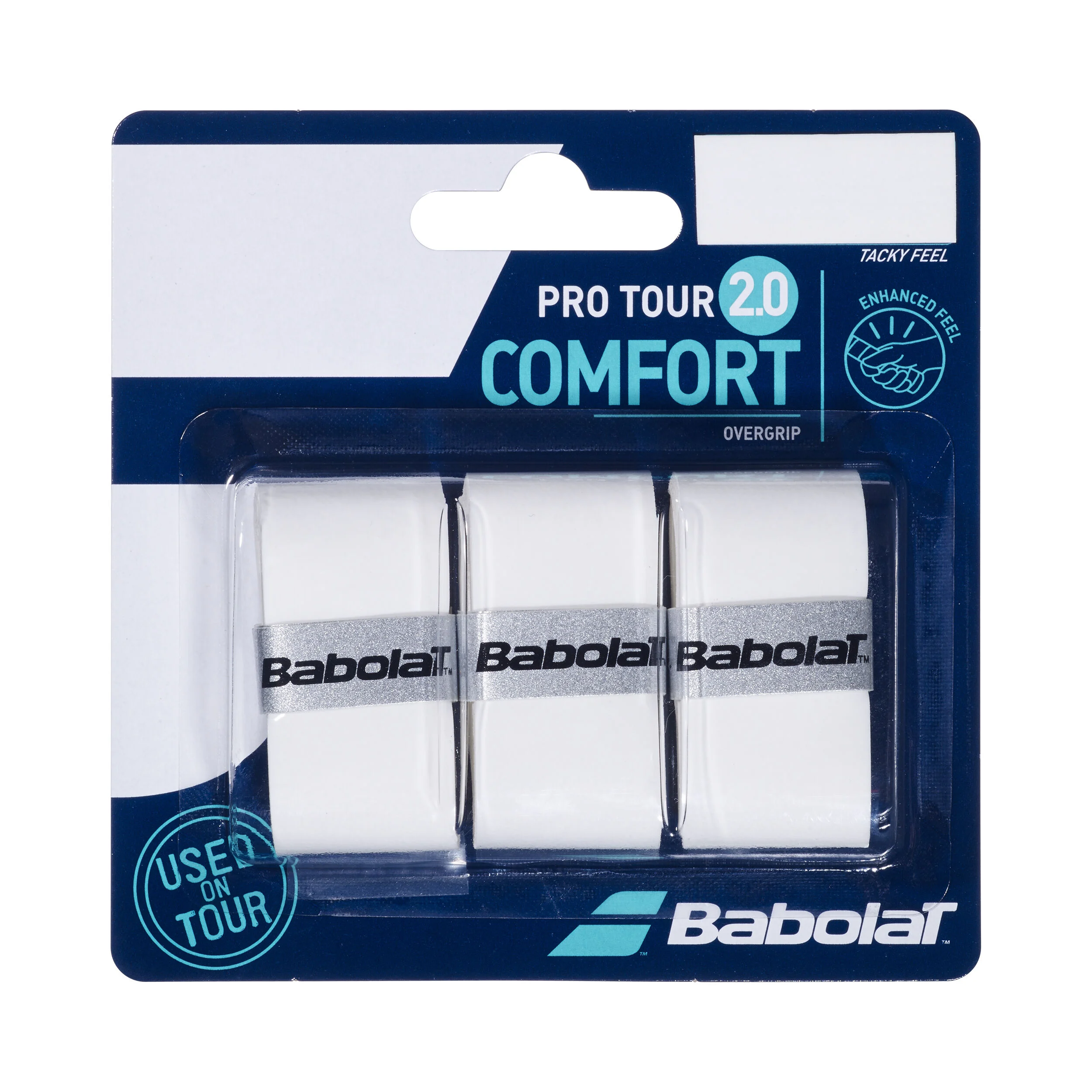 Babolat Pro Tour 2.0 X3 Pack De 3 - Blanc