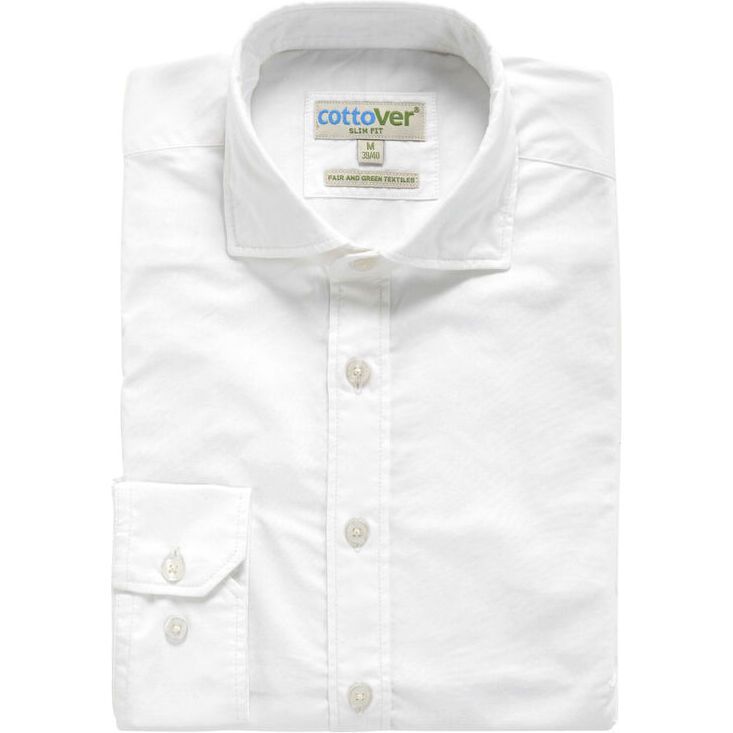 Cottover CHEMISE TWILL SLIM FIT HOMME - CERTIFIÉ GOTS