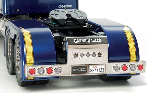 Tamiya - Rc Grand Hauler Custom Fjernstyret Lastbil Byggesæt - 1:14 - 56344