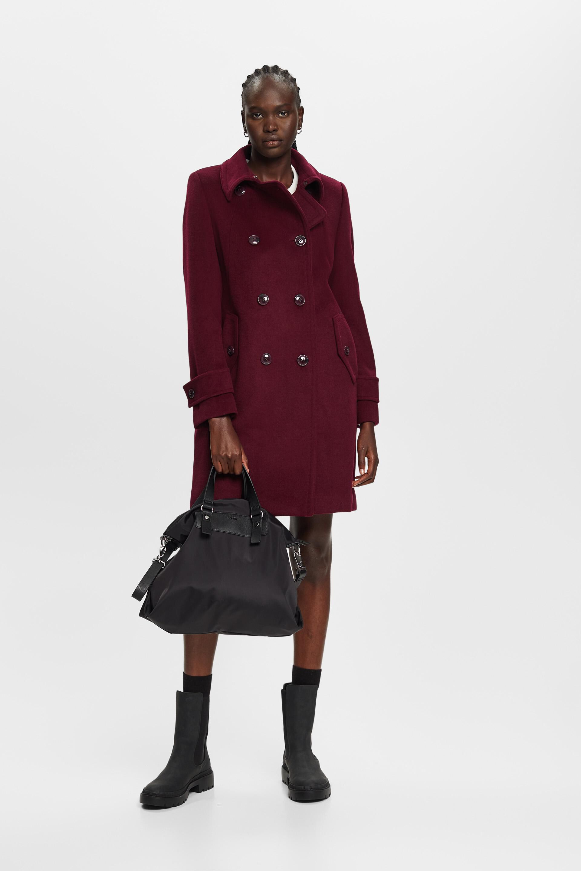 Coats woven