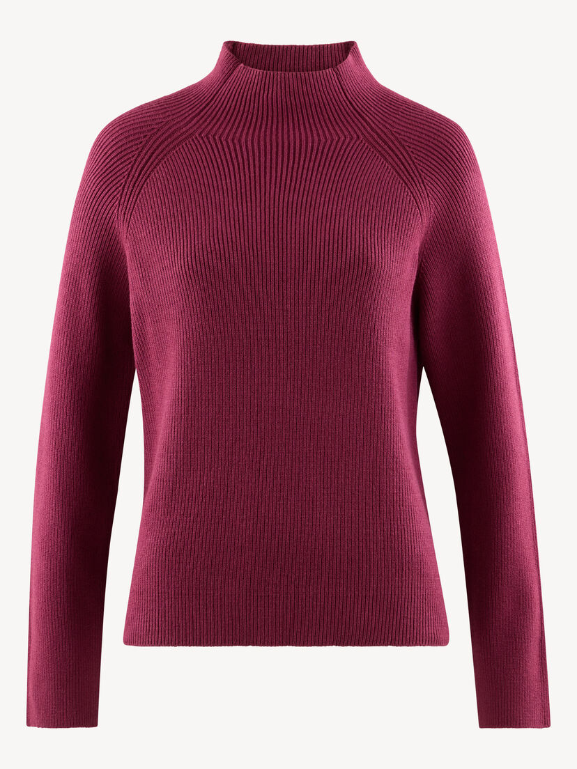 Gebreide trui - rood