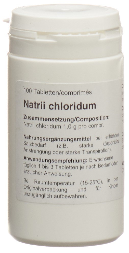 NACL Welti 1 g<br>100 Stück, Dose, Tablette
