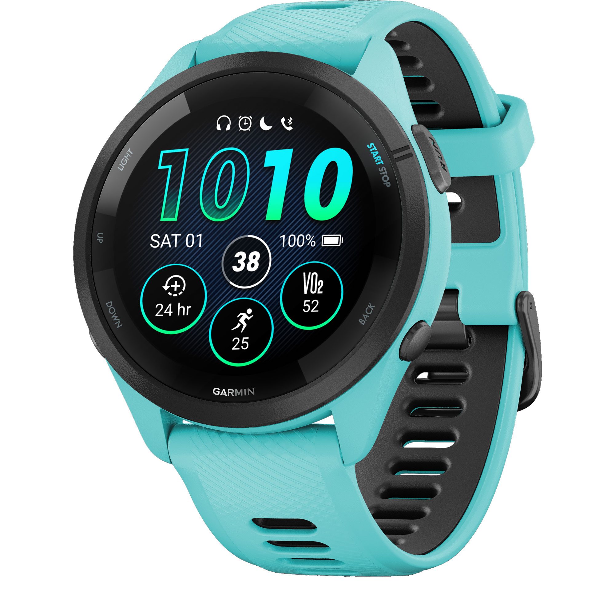 Garmin Forerunner® 265 Pulsuhr türkisblau