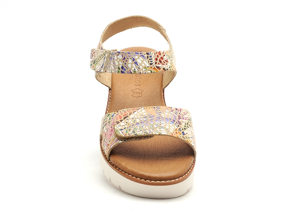 Eva frutos nu pieds plats femme 3265 multicolore