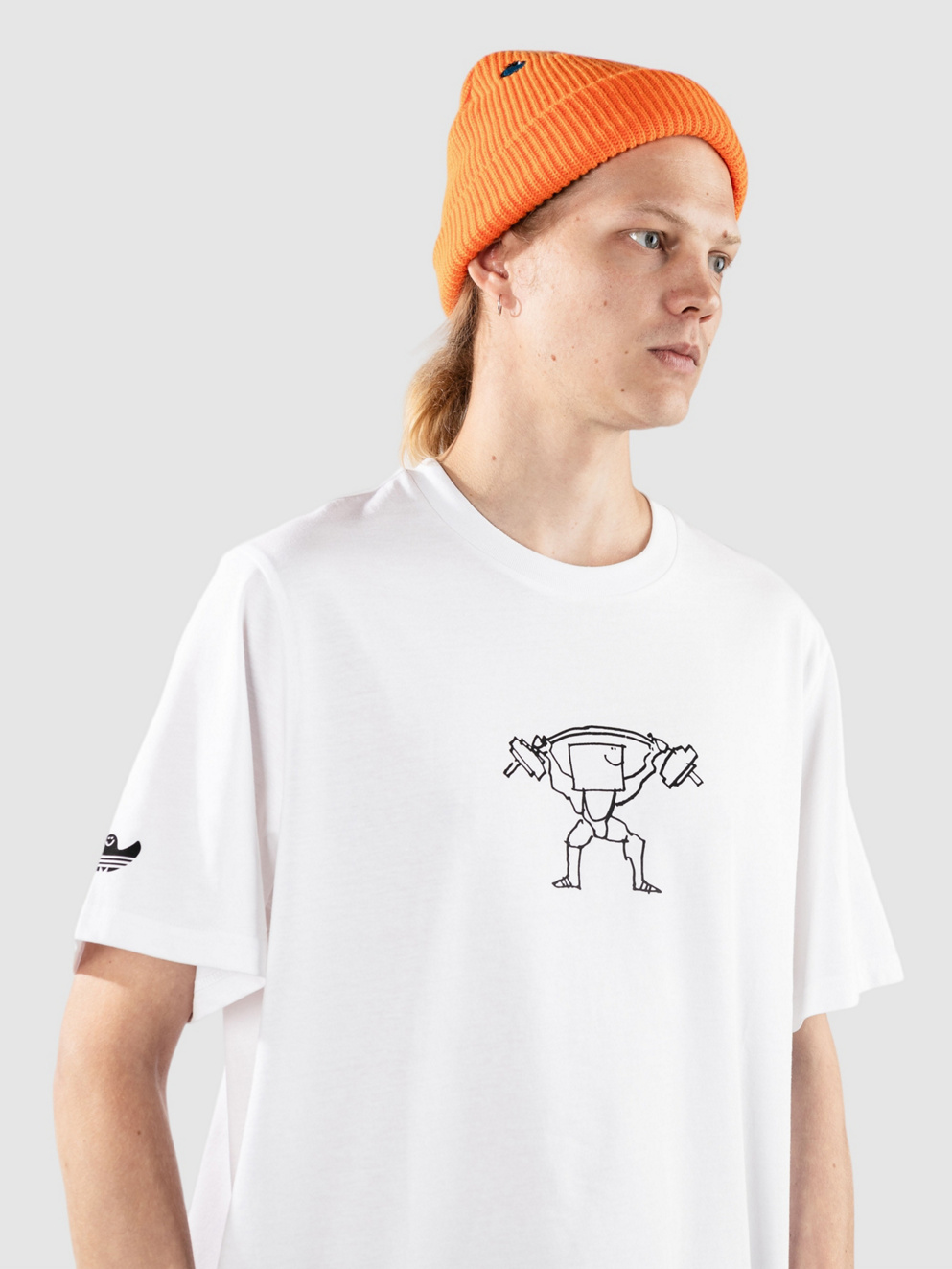 adidas Skateboarding Shmoo G 1 T-Shirt white