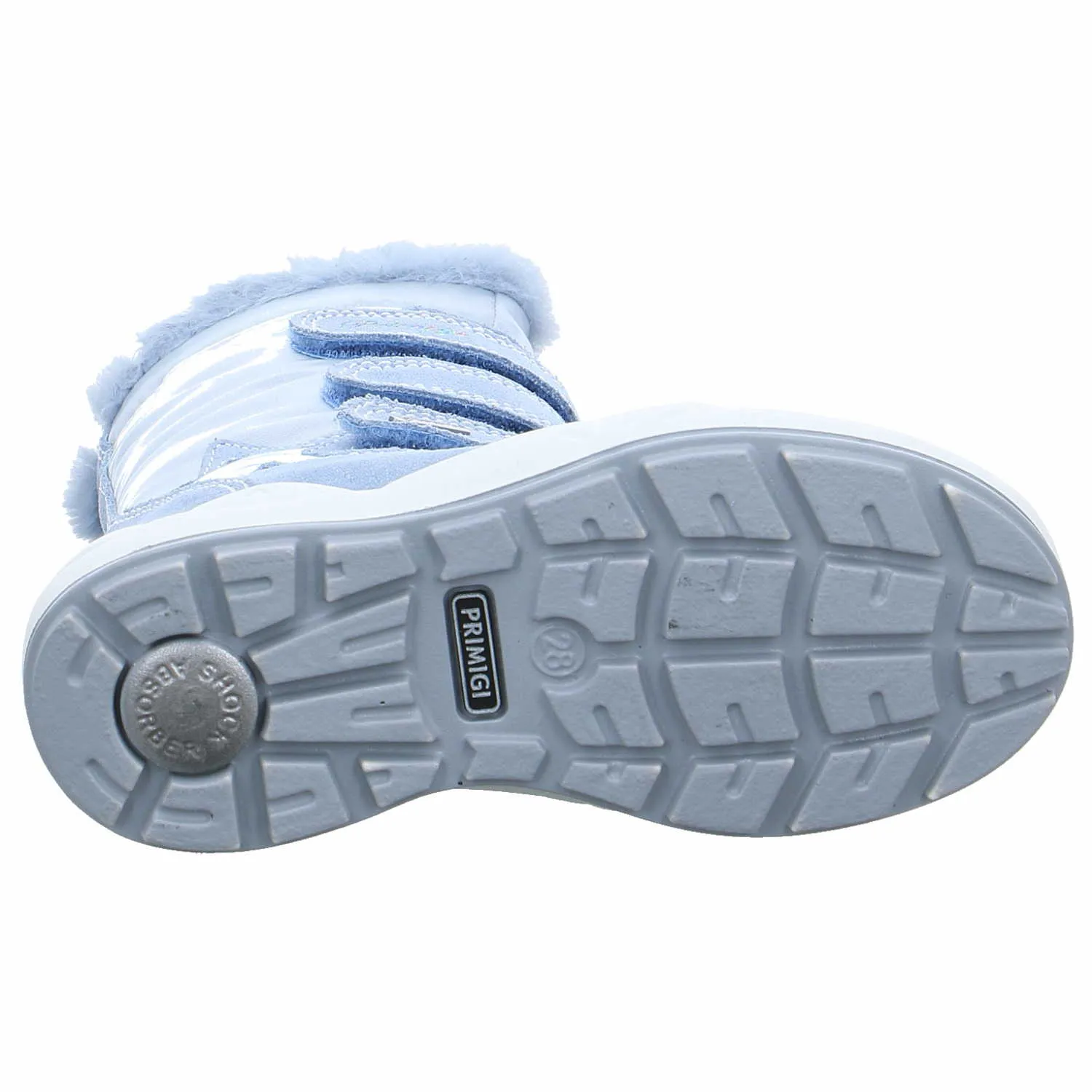 PRIMIGI Mädchen-Snowboot Membrane Hellblau Textil  Winterstiefel