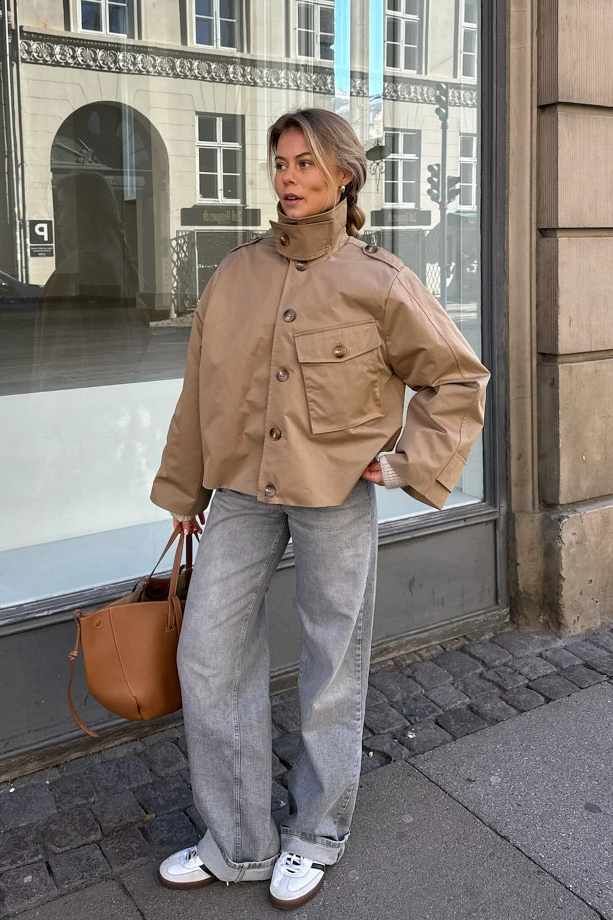 BYIC Frejaic Short Trenchcoat