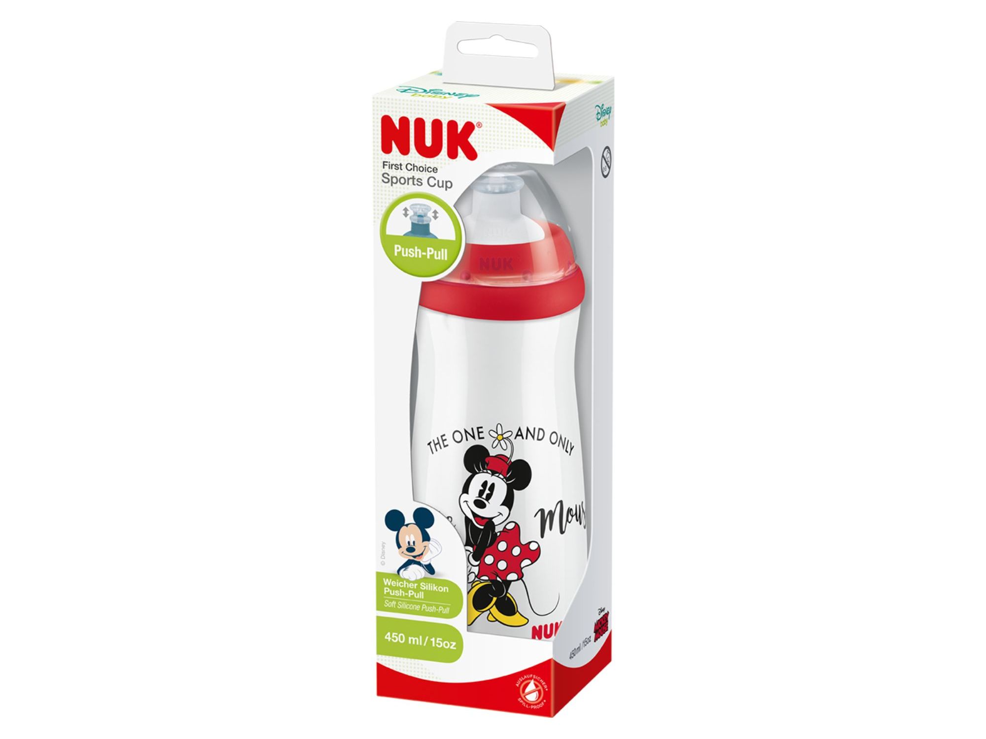 COPO NUK SPORTS MICKEY  36MESES 450ML