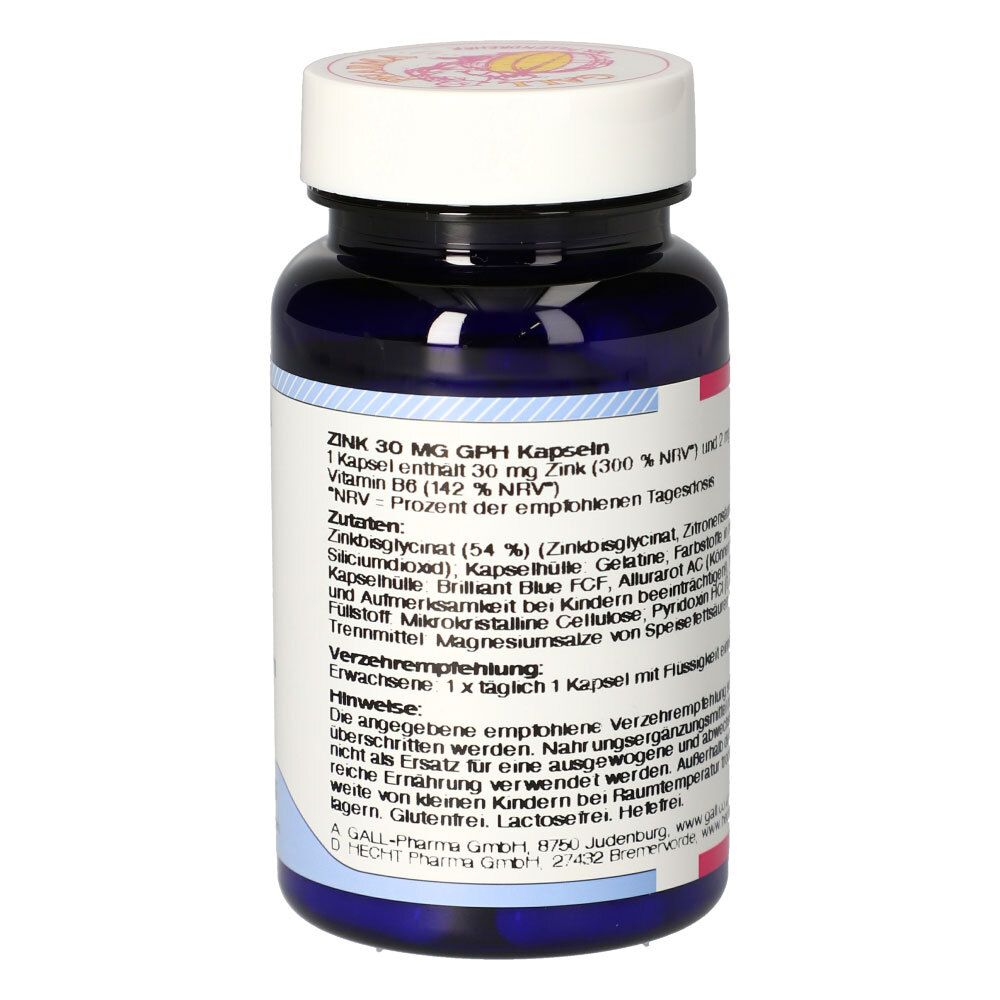 GALL PHARMA Zink 30 mg GPH Kapseln