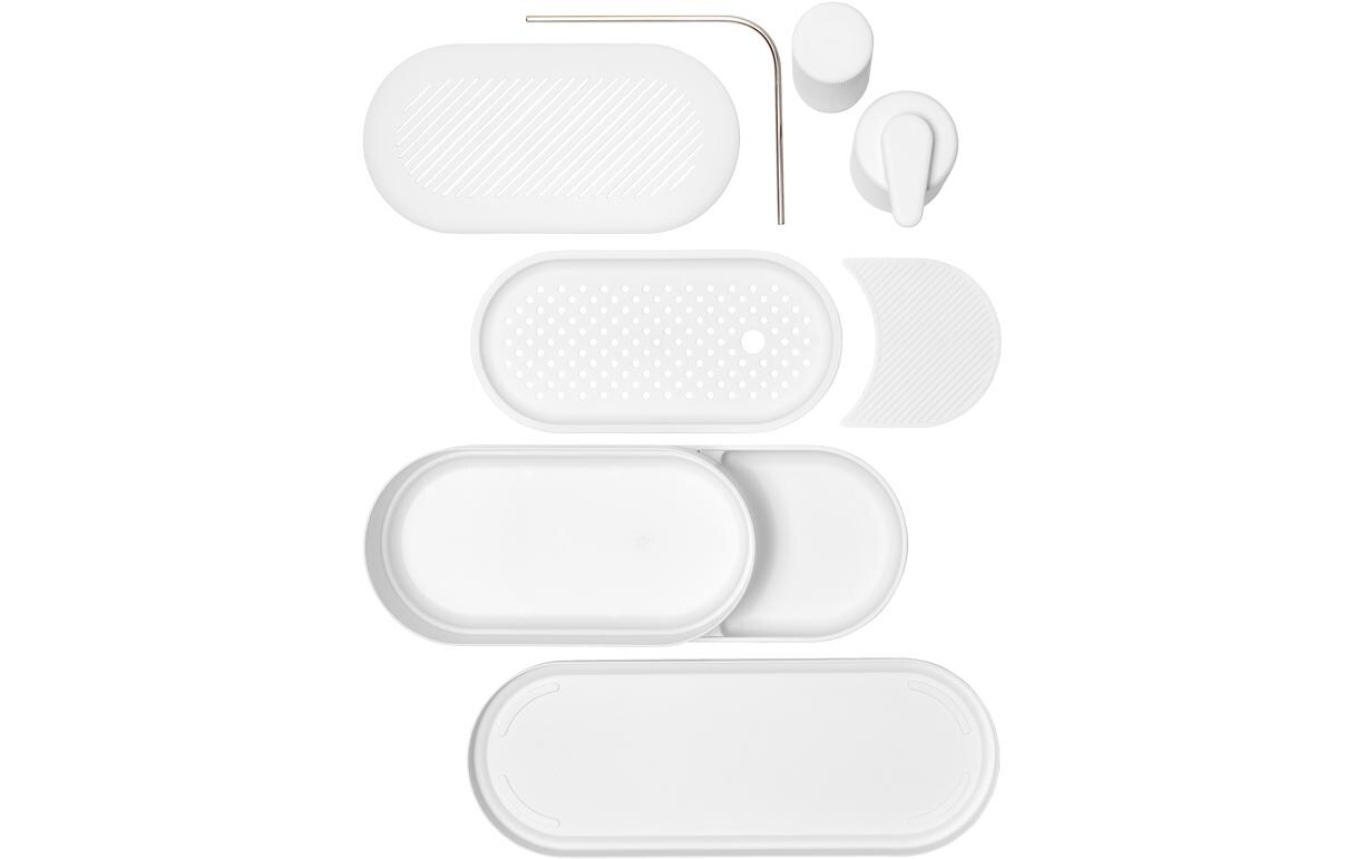 Spültrogbutler-Set Sink Style WeissSpül-Organizer